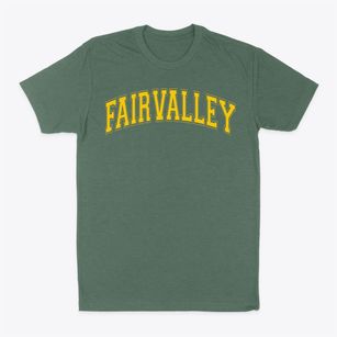 Fairvalley High School Varsity Arch Classic Dad T-Shirt
