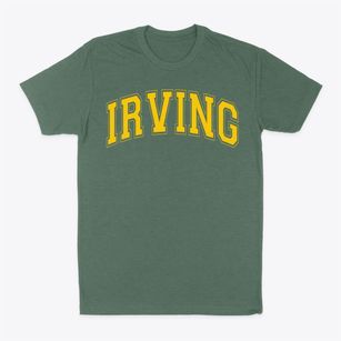 Irving School Varsity Arch Classic Dad T-Shirt