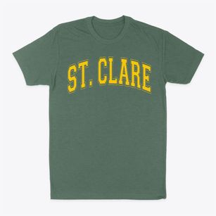 Saint Clare School Varsity Arch Classic Dad T-Shirt