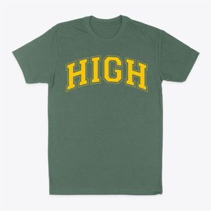 High School Varsity Arch Classic Dad T-Shirt