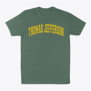 Thomas Jefferson Elementary School Varsity Arch Classic Dad T-Shirt