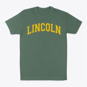 Lincoln Middle School Varsity Arch Classic Dad T-Shirt