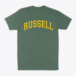 Russell High School Varsity Arch Classic Dad T-Shirt