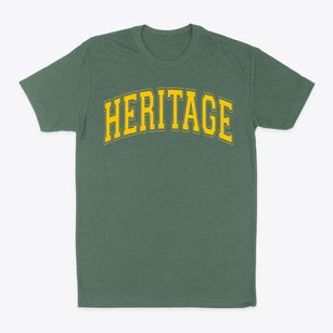 Heritage Christian Academy Varsity Arch Classic Dad T-Shirt