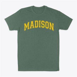 Madison High School Varsity Arch Classic Dad T-Shirt
