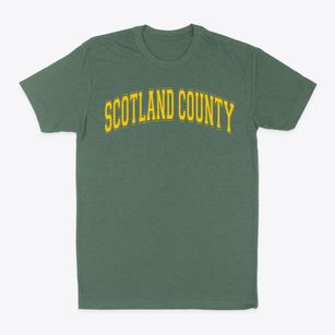Scotland County High Varsity Arch Classic Dad T-Shirt