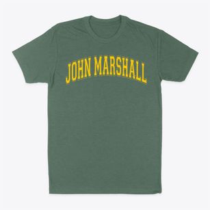 John Marshall Elementary School Varsity Arch Classic Dad T-Shirt