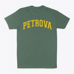 Petrova Elementary School Varsity Arch Classic Dad T-Shirt
