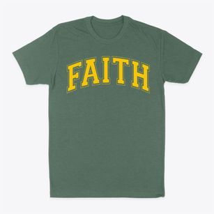 Faith Christian Elementary School Varsity Arch Classic Dad T-Shirt