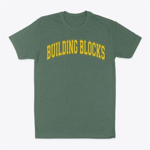 Building Blocks Montessori School Varsity Arch Classic Dad T-Shirt