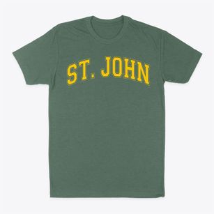 St John The Evangelist Parish Varsity Arch Classic Dad T-Shirt