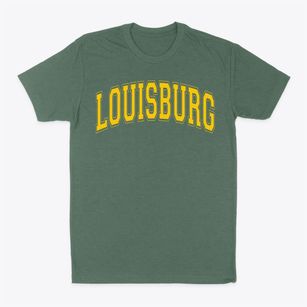 Louisburg High School Varsity Arch Classic Dad T-Shirt