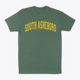South Asheboro Middle School Varsity Arch Classic Dad T-Shirt