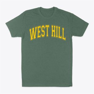 West Hill Elementary School Varsity Arch Classic Dad T-Shirt