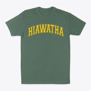 Hiawatha Elementary School Varsity Arch Classic Dad T-Shirt