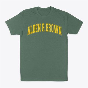 Alden R Brown Elementary School Varsity Arch Classic Dad T-Shirt