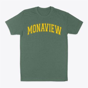 Monaview Elementary School Varsity Arch Classic Dad T-Shirt