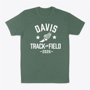 Davis Elementary School Track and Field Classic Dad T-Shirt
