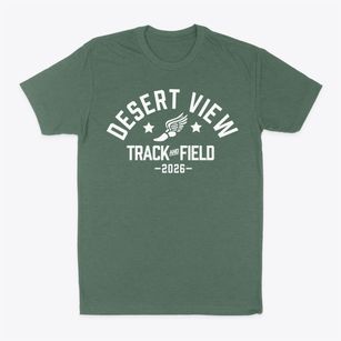 Desert View Middle School Track and Field Classic Dad T-Shirt