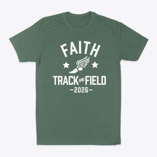 Faith Christian School Track and Field Classic Dad T-Shirt