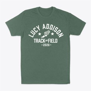 Lucy Addison Middle School Track and Field Classic Dad T-Shirt