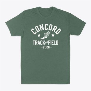 Concord Elementary School Track and Field Classic Dad T-Shirt