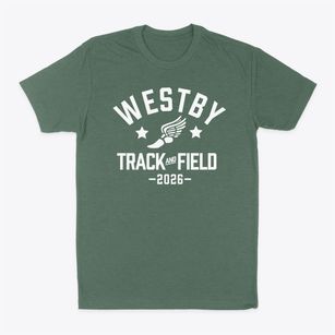 Westby High School Track and Field Classic Dad T-Shirt