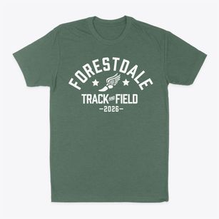 Forestdale Baptist School Track and Field Classic Dad T-Shirt