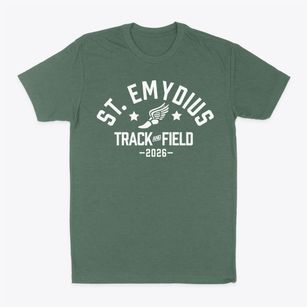 Saint Emydius School Track and Field Classic Dad T-Shirt