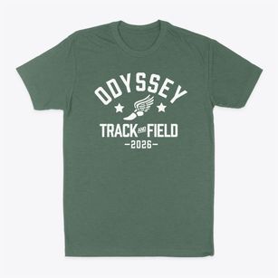 Odyssey Charter School Track and Field Classic Dad T-Shirt