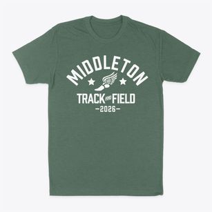 Middleton Middle School Track and Field Classic Dad T-Shirt