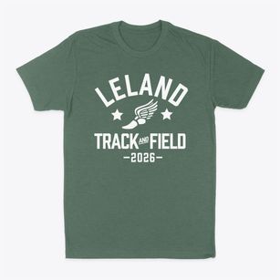 Leland School Track and Field Classic Dad T-Shirt