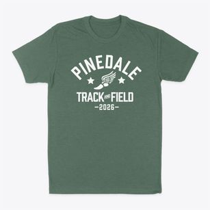 Pinedale Intermediate School Track and Field Classic Dad T-Shirt