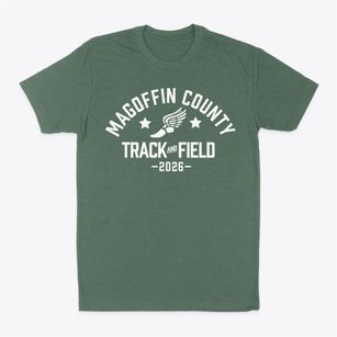 Magoffin County High School Track and Field Classic Dad T-Shirt