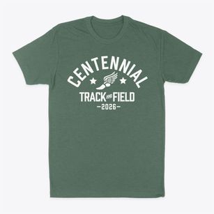 Centennial High School Track and Field Classic Dad T-Shirt