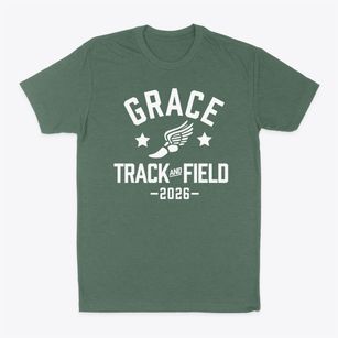 Grace Christian Academy Track and Field Classic Dad T-Shirt