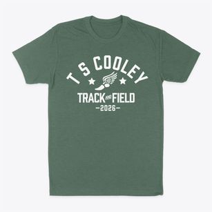 T S Cooley Elementary School Track and Field Classic Dad T-Shirt