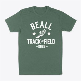 Beall Elementary School Track and Field Classic Dad T-Shirt