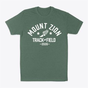 Mount Zion Baptist Christian School Track and Field Classic Dad T-Shirt