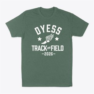 Dyess Elementary School Track and Field Classic Dad T-Shirt
