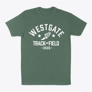 Westgate Elementary School Track and Field Classic Dad T-Shirt
