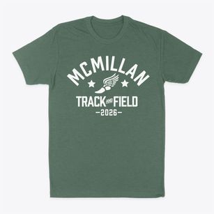 Mcmillan Elementary School Track and Field Classic Dad T-Shirt