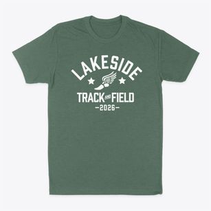 Lakeside Christian School Track and Field Classic Dad T-Shirt