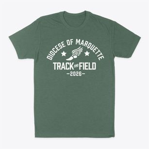 Diocese Of Marquette Track and Field Classic Dad T-Shirt