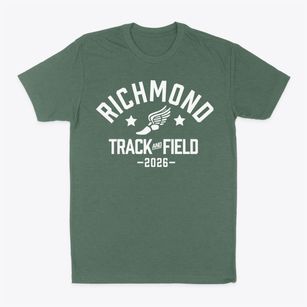 Richmond High School Track and Field Classic Dad T-Shirt