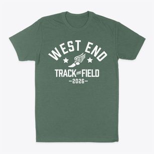 West End Elementary School Track and Field Classic Dad T-Shirt