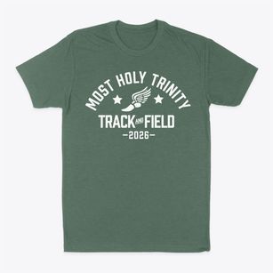 Most Holy Trinity High School Track and Field Classic Dad T-Shirt
