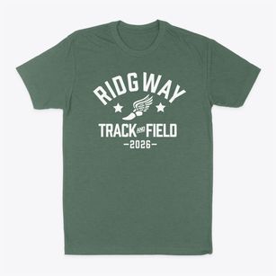 Ridgway School Track and Field Classic Dad T-Shirt