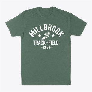 Millbrook Country Day School Track and Field Classic Dad T-Shirt