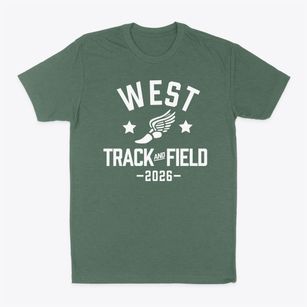 West Side Montessori Center Track and Field Classic Dad T-Shirt